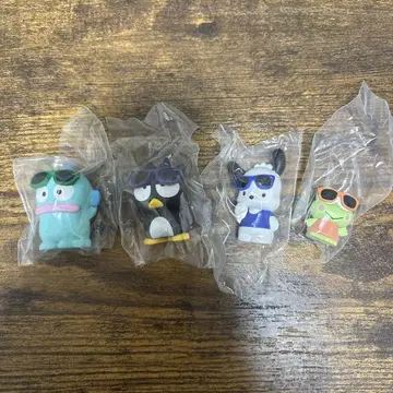 가챠가챠 하피단부이 선글라스 바치바치 피규어 4종 세트