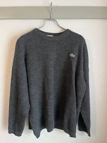 라코스테 LACOSTE 그레이 니트 사이즈 6