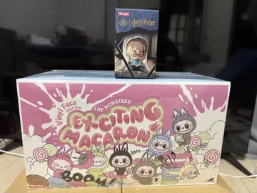 Popmart THE MONSTERS 마카롱 봉제 인형 Labubu