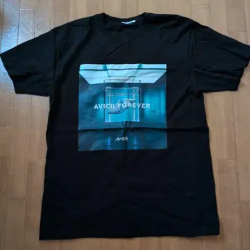 Avicii Forever 티셔츠 XL 사이즈 블랙