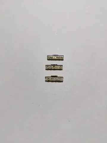 메카 생체 조이드 건블래스터 파워 엠블럼 3개 세트 부품 구 조이드