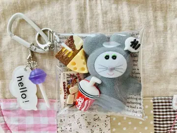 가챠 파우치 배고픈 쥐 씨 마스코트 파우치