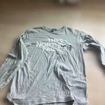 THE NORTH FACE 그레이 긴팔 티셔츠 M