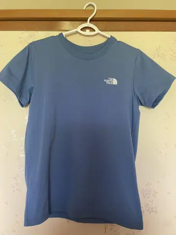 THE NORTH FACE 반팔 여성용 T셔츠 파랑