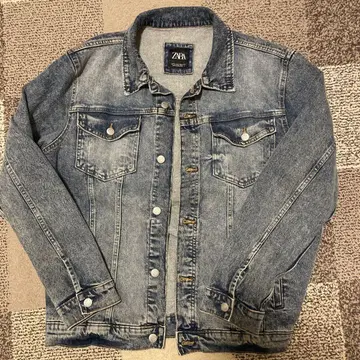 ZARA 라이트 블루 데님 자켓 EUR XL