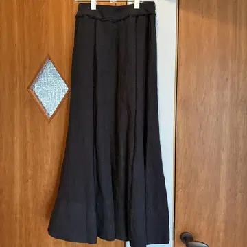 YONFA 블랙 롱 스커트 M