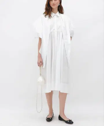 Simone Rocha 레이스 셔츠 원피스 시몬 로샤