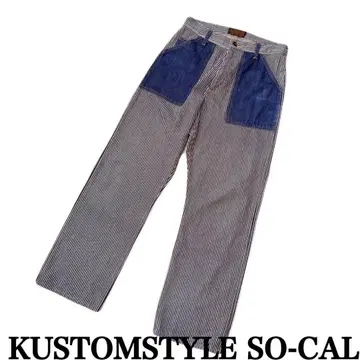 KUSTOMSTYLE SO-CAL 커스텀 스타일 히코리 데님