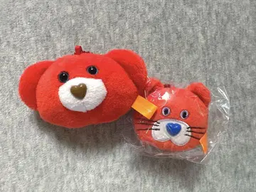 mojojojo 페이스 마스코트 페이스 파우치 키체인 세트