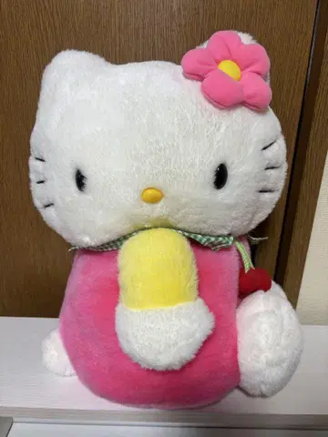 산리오 헬로키티 봉제 인형 티슈 커버