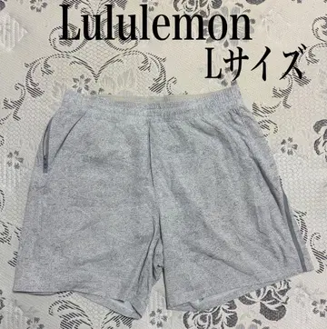 Lululemon 룰루레몬 스웨트 팬츠 하프 팬츠 L 사이즈
