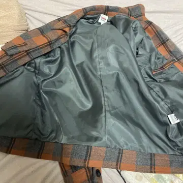 EDWIN 체크 무늬 자켓 M 사이즈