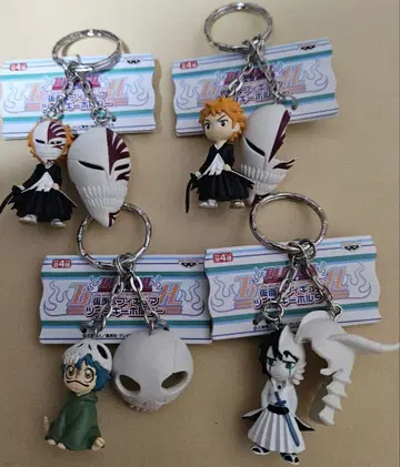 BLEACH 가면 & 피규어 트윈 키링