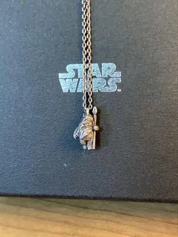 STARWARS 이워크 mini 목걸이 실버