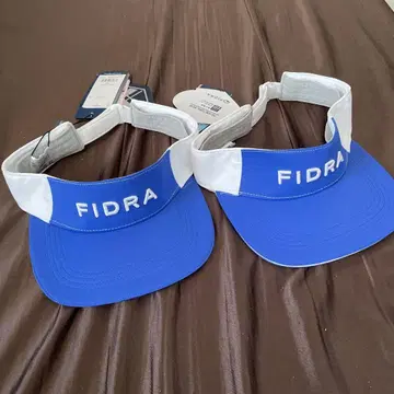 새상품 FIDRA 선바이저 파랑 블루 2세트