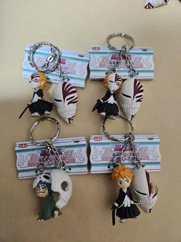BLEACH 가면 & 피규어 트윈 키링