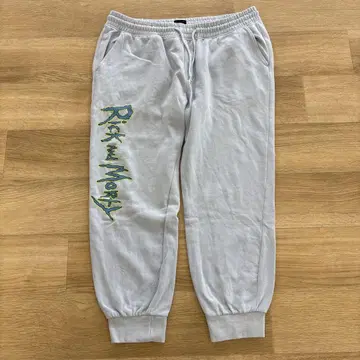 Rick and Morty 조거 팬츠 그레이