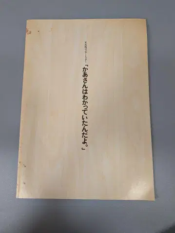 KAN 콘서트 팜플렛 엄마는 알고 있었어 1991년