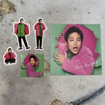 WEST. 키리야마 아키토 패미쿠라 공식 굿즈 스티커 씰 메모장