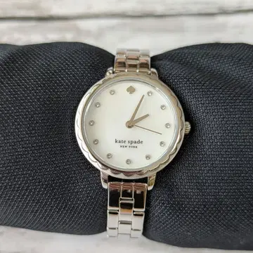 kate spade 모닝사이드 스캘럽 스틸 워치 배터리 교환 완료