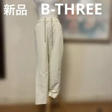 B-THREE 코듀로이 니트 스트레이트 팬츠
