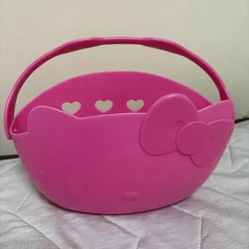헬로키티 2011 미니 바스켓 바구니 소품함 산리오 Sanrio