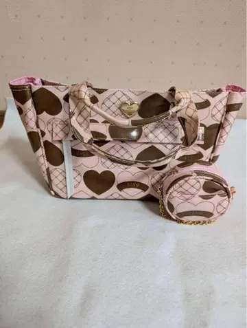 [ STNY Samantha Thavasa ] 하트 핑크 핸드백