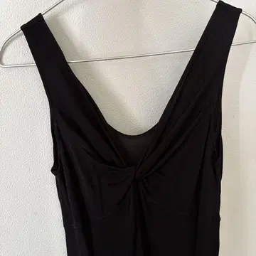 DKNY 다나캐란 블랙 롱 원피스 드레스 심플