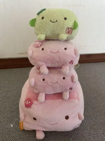 봉제 인형 세트 한나리 두부