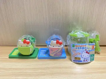 산리오 헬로키티 가챠가챠 빙수 가게 놀이 가라폰 점