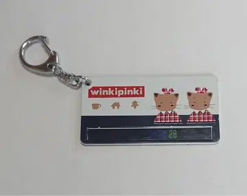 윙키핑키 온도계 키링 1991년 레어
