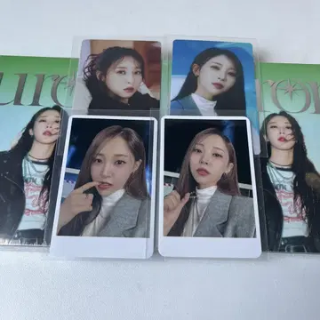 MAMAMOO 문별 Aurora 2장 세트 트레이딩 카드 포함