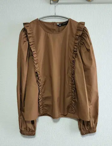 미사용 새상품! 자라 ZARA 긴팔 블라우스