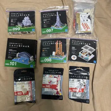 nanoblock 세트 9점