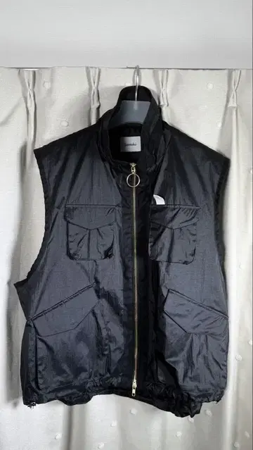 [ SANTAKU ] lipstop washer nylon vest
