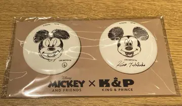 킹프리 King & Prince 디즈니 캔뱃지 세트 라이브 스케치