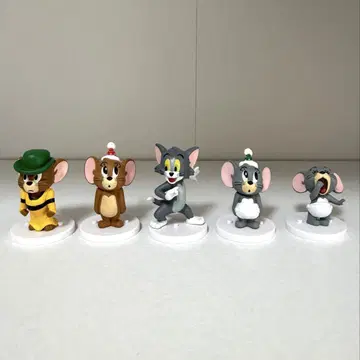 TOM and JERRY 나란분데스. 톰과 제리 5종