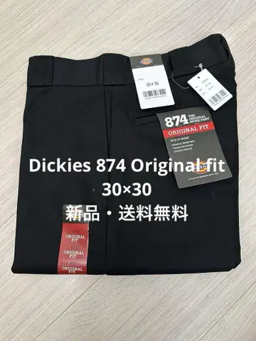 30 x 30 블랙 디키즈 874 워크 팬츠