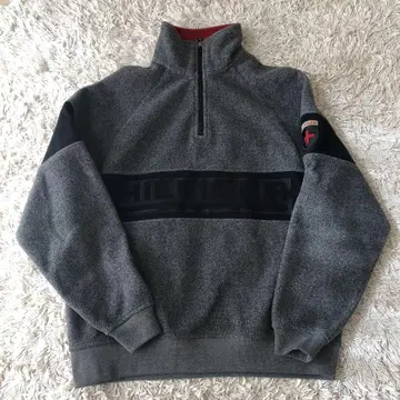 TOMYHILFIGER 그레이 집업 플리스 자켓