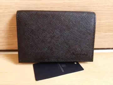 새상품 Aquascutum 명함지갑 미사용 아쿠아스큐텀 무료배송 남성용