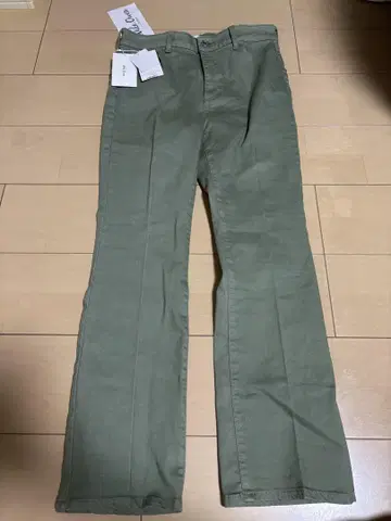 택 포함 새상품 미라 오웬 컬러 데님 팬츠 2