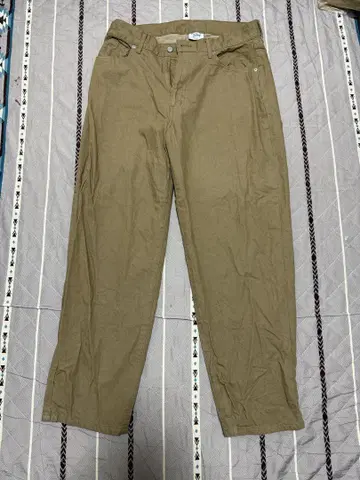 KEBOZ FIT DENIM PANTS 베이지