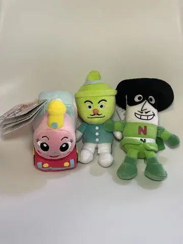호빵맨 캐릭터 봉제 인형 3종 세트