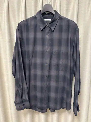 OMBRE CHECK LOOSE SHIRT WYM