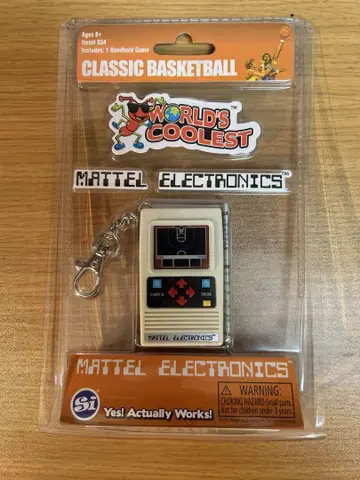 레트로 게임 농구 mattel electronics