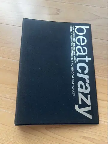 호테이 토모야스 바인더 beatcrazy 블랙