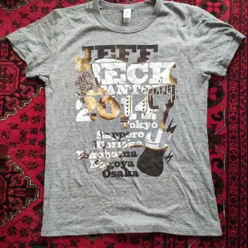 JEFF BECK JAPAN TOUR 2014 티셔츠 M 사이즈