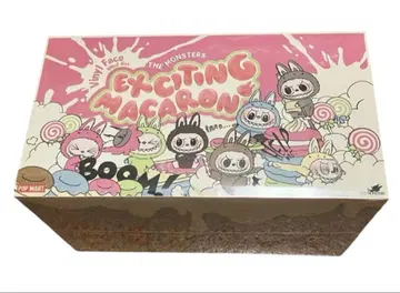 새상품 LABUBU Exciting Macaron 라부부 마카롱 1BOX