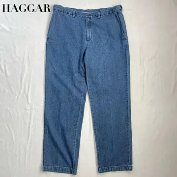 HAGGAR 해거 데님 트라우저 슬랙스 W36 와이드 팬츠