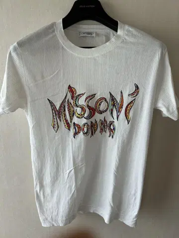 Misson'i Donna 그래픽 티셔츠 여성용 M~L 화이트